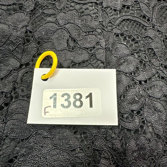 Black Lace Corset Bust Mini Dress Medium‎ Coquette Y2K Lingerie Style Slip - Picture 12 of 12